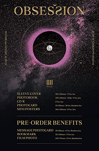 WONHO Obsession Ver 1. Album Unique K-Pop pour Compléter sa Collection - 4