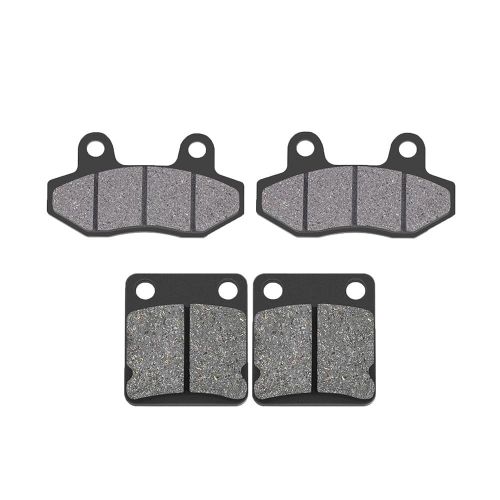 Plaquettes de frein avant arrière pour corriger le manque de mordant moto 250cc