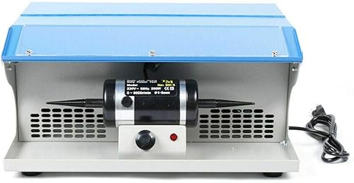 Pulidor magnético de joyería de 2000 rpm, pulidor magnético de 220 V, 3.937 in, pulidor de joyas, limpieza de metales, máquina de desbarbado con
