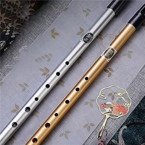 NVOQILIN Flauta tradicional irlandesa de metal con 6 agujeros, instrumentos musicales portátiles - imagen 6