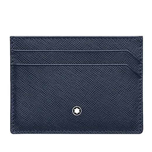 Montblanc MB Sartorial Pocket 5cc Portadocumentos, Hombres, Bl (Azul), Talla Única