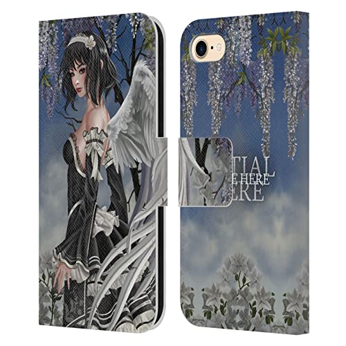 Coque personnalisée fée Nene Thomas iPhone 7/8/SE : protection intégrale en cuir chic