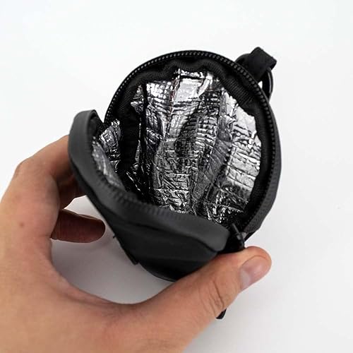 Miniatura 2 de COOWONE Bolsa pequeña para golosinas para perros, bolsa de golosinas de entrenamiento para perros, bolsas portátiles de almacenamiento de cebos de