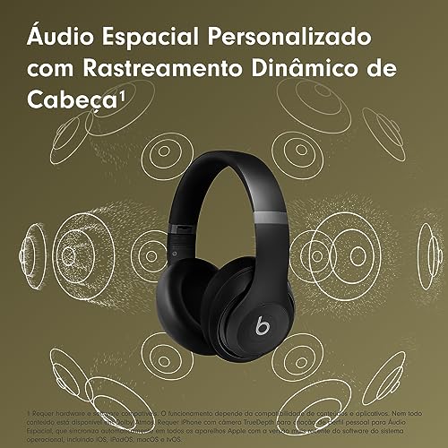 Beats Studio Pro – Fones de ouvido Bluetooth sem fio com Cancelamento de ruído – Áudio espacial pers