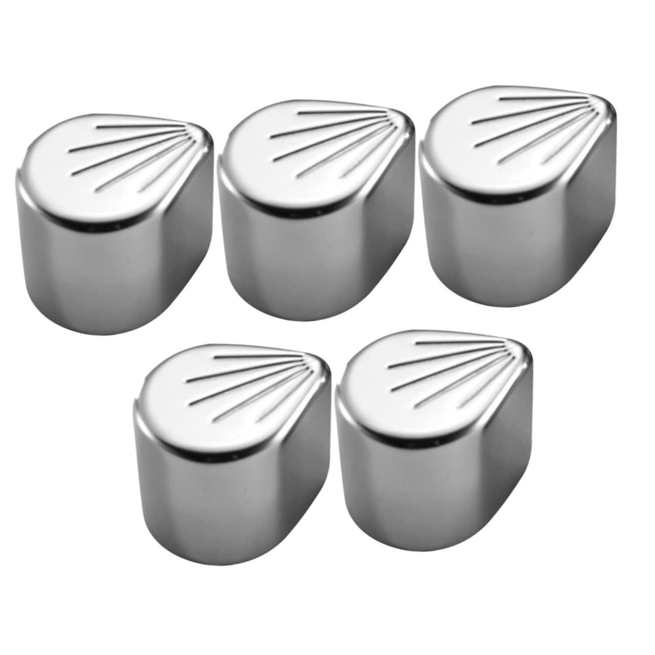 BESTOYARD 15piezas Cubitos De Inoxidable Forma De Para Enfriar Whisky y Reutilizables y Prácticos Para Bares y