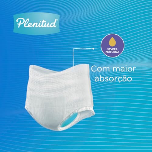 Plenitud Roupa Intima Noturna para incontinência urinaria G/XG - 24 unidades