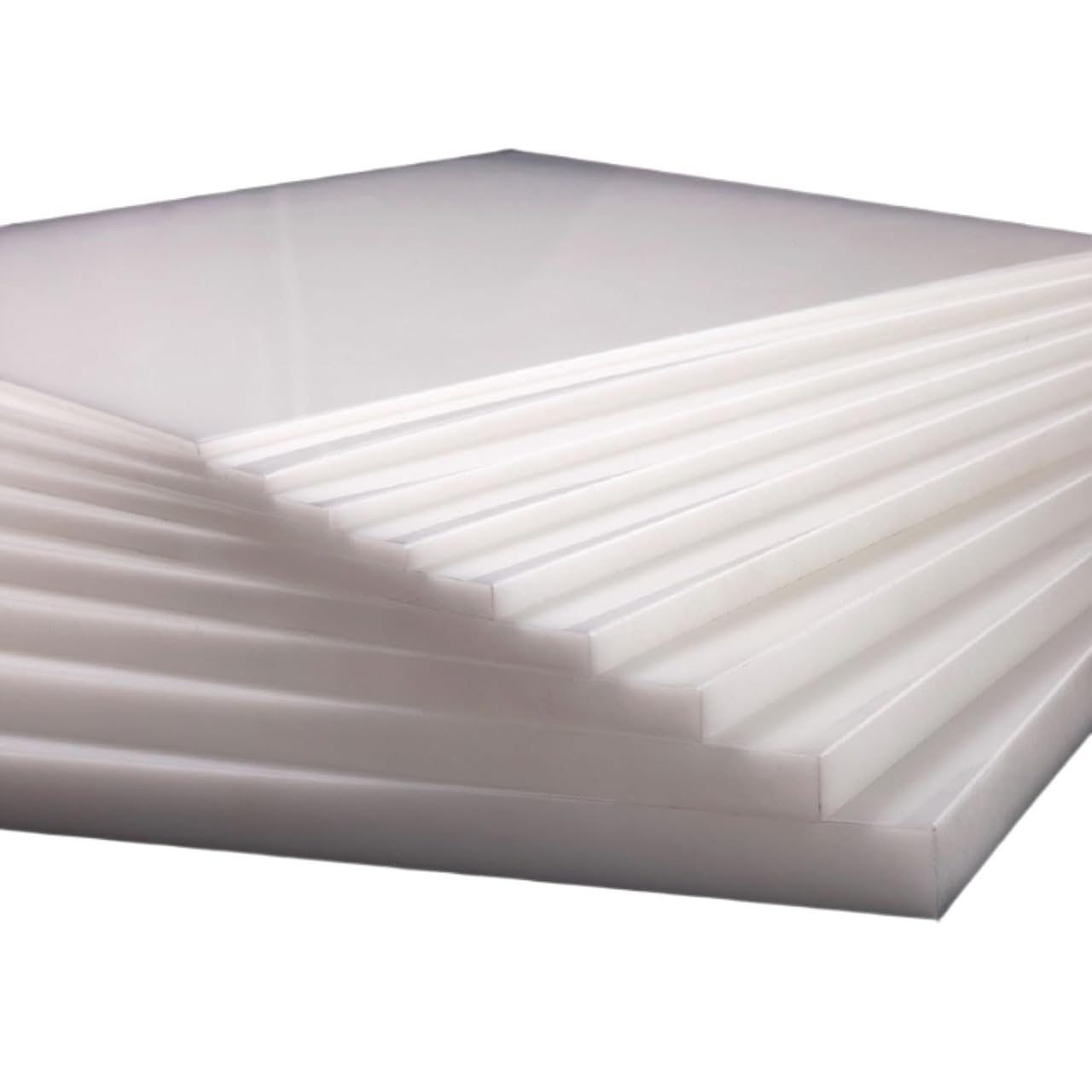 Hoja de nailon, tablero de poliamida de 2-20 mm de espesor for mecanizado industrial de bricolaje, 1 unidad(500x600x6mm)
