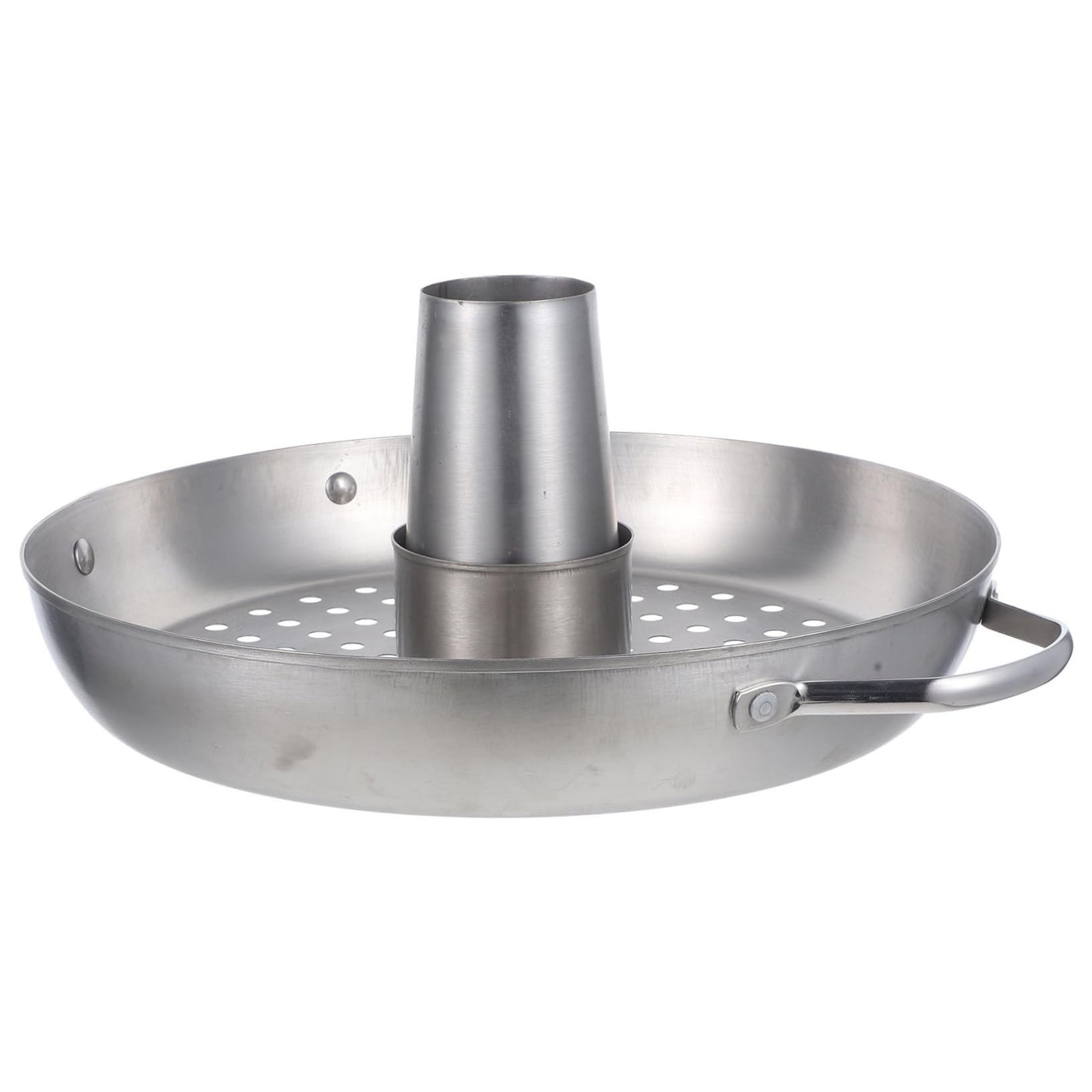YARNOW Supporto per Arrostire Il Pollo in Acciaio Inox Verticale per Facilitare Lo Scolo dei Grassi E La Cottura