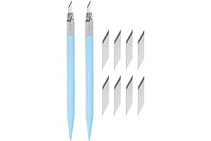 uxcell Art Craft Knife Set for Stencil Cutting, Scrapbooking, and DIY Projects