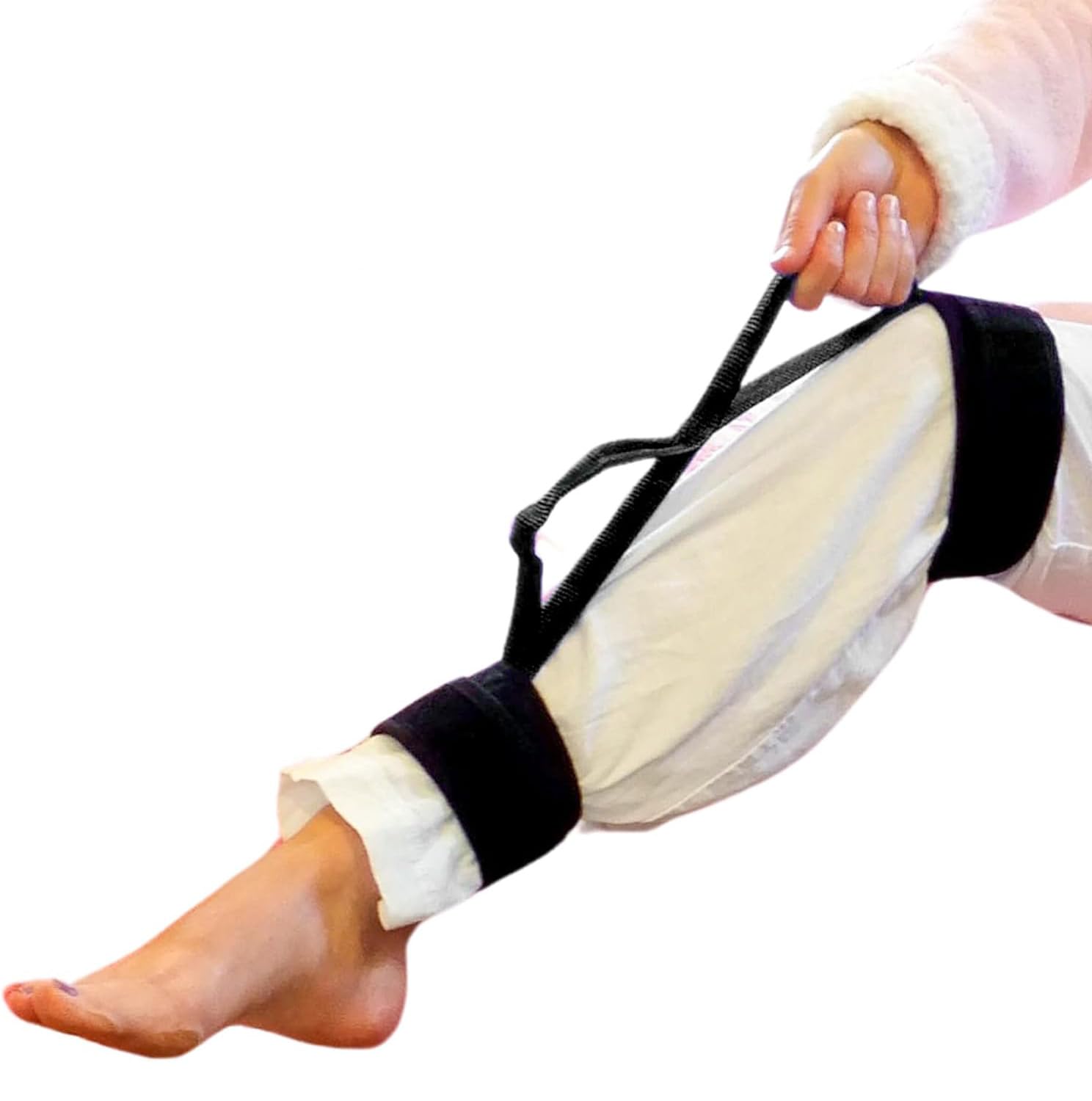 HOLDEN USA (Right Leg) Cast Handle Leg Lifters– Adjustable Mobility Aid with 2 Handles for Elderly, Post-Surgery, Hip &amp; Knee Support, Ideal for Bed &amp; Car Transfers. (1 Count)