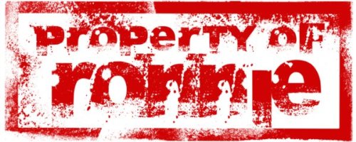 Personalised Printed Coffee MUG - Property of Ronnie