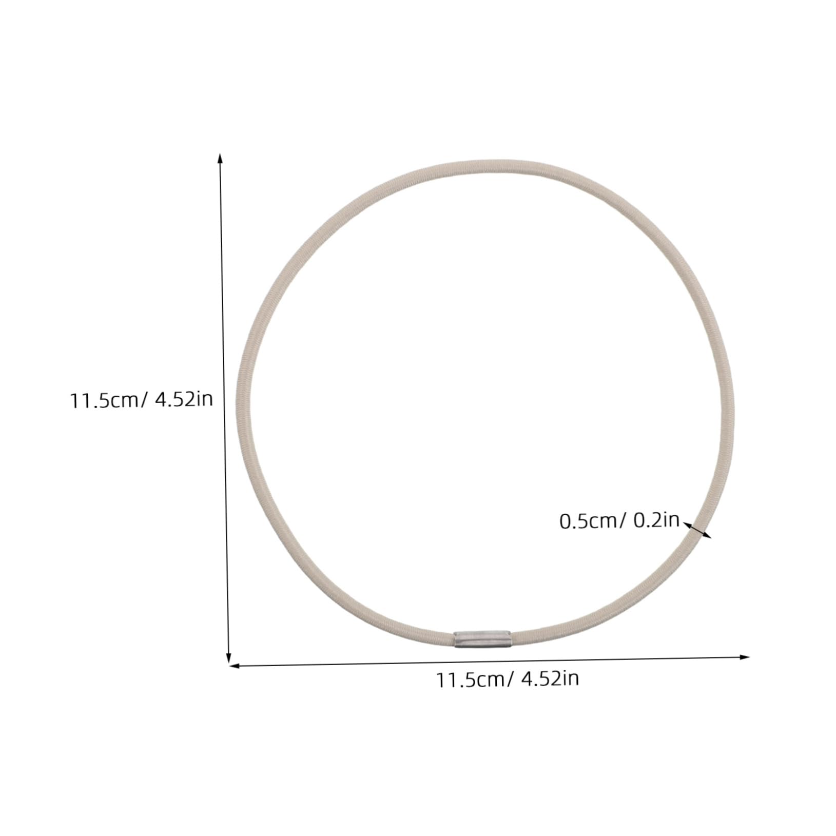 FUNOMOCYA 10Pcs Rubber Ring Replacement for Microphone Shock Mount Holder Durable Elastic Bands for Enhanced Stability and Easy Setup Fits Clips