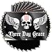 Stickers for Your Car Three Day Grace Band Logo Stickers 10Pcs Car Stickers for Men Car Stickers and Decals(6X9CM)