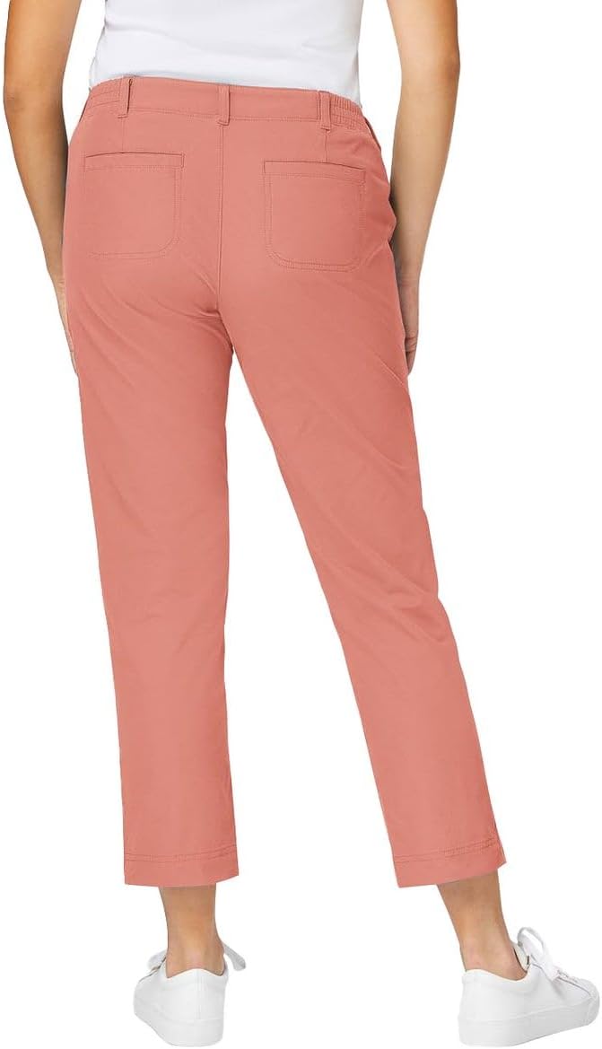 Kirkland Signature Womens Hiking Pants - Travel Pants Women (Black, 8) - Image 2