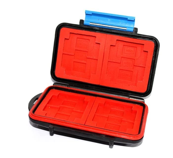 WON Brand 24 Slots Memory Card Case,Sd Card Holder,Water-Resistant&Shockproof Holder Storage Memory Card Case for CF Cards/MicroSD Cards/SD Card (Pack of 1)-image-23