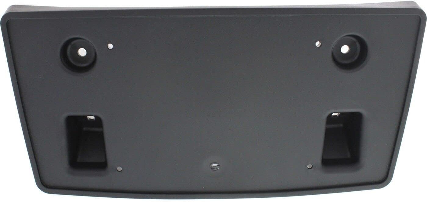 I-Match Auto Parts Front License Plate Bracket Tag Holder Black Textured for 2015 2016 2017 2018 2019 Chevy Pickup and Silverado 2500 3500 22774440 GM1068157