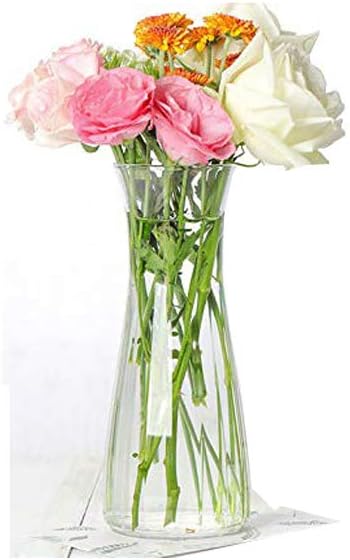 IncrizmaGlass Flower Vase (24 cm, Clear)