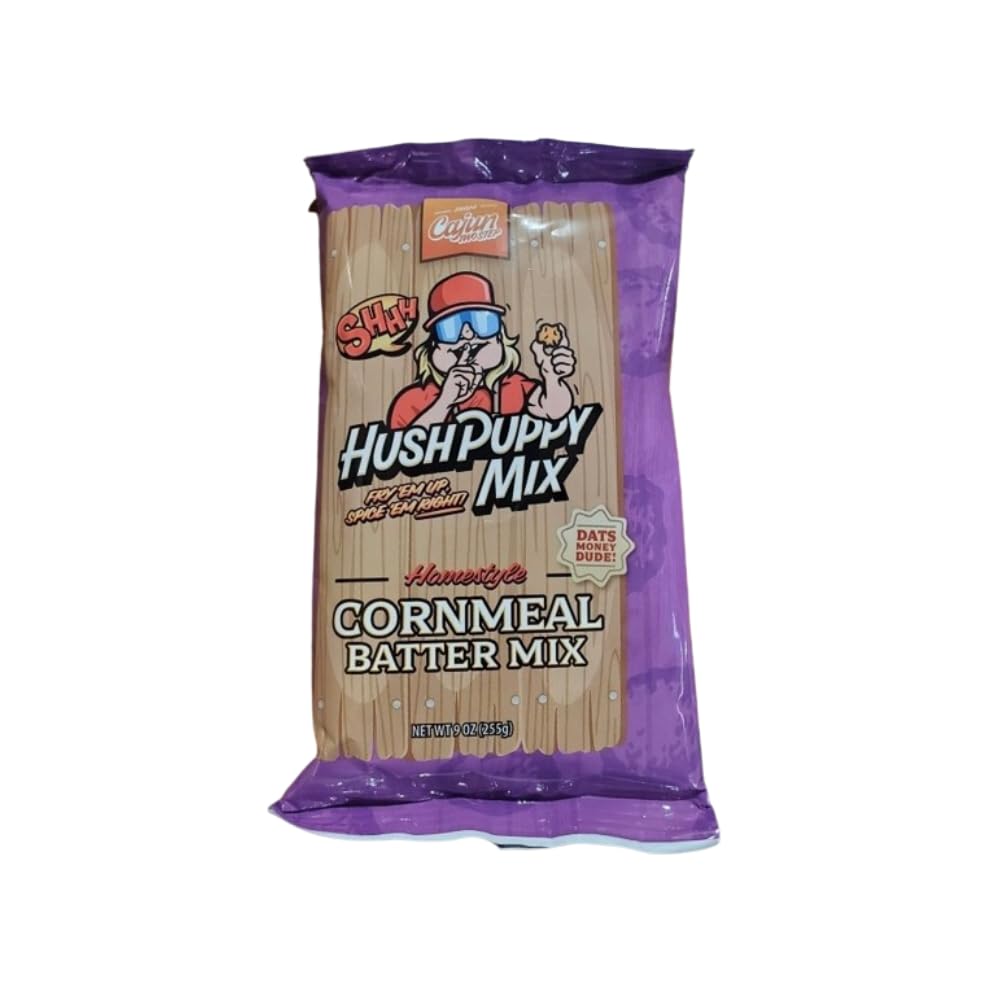 Cajun Two StepCajun Two Step Seasoning by StaleKracker - 1 pck, Hush Puppy Mix (9 oz.)