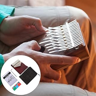 BIENKA Mini Kalimba Pouce Piano 17 Touches Doigt Piano Portable Piano Instruments de Musique Cadeaux avec Instruction d… - Les Beatles, Paul McCartney, John Lennon, RIngo Starr, George Harrison BIENKA Mini Kalimba Pouce Piano 17 Touches Doigt Piano Portable Piano Instruments de Musique Cadeaux avec Instruction d… – Image 5