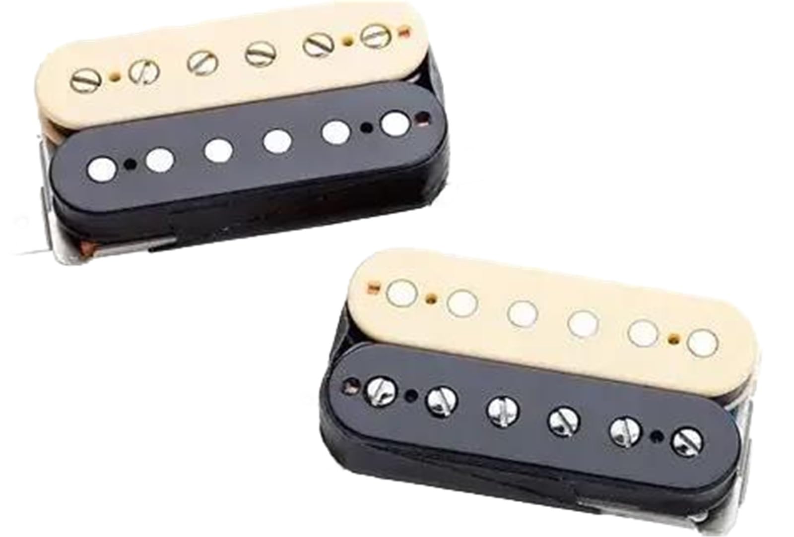 Przetwornik Do Gitary Elektrycznej Przetworniki Do Gitary Elektrycznej | Przetworniki Alnico II Pro Humbucker Przetworniki gitarowe Zestaw czarny/zebra(APH-2 Black)