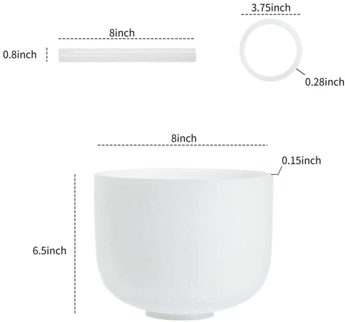 シンギングボウル(シュリーバスタ) 964g ヒーリング チャクラボウル Amazon.co.jp: クリスタルシンギングボウル ヒーリングサウンドボウル