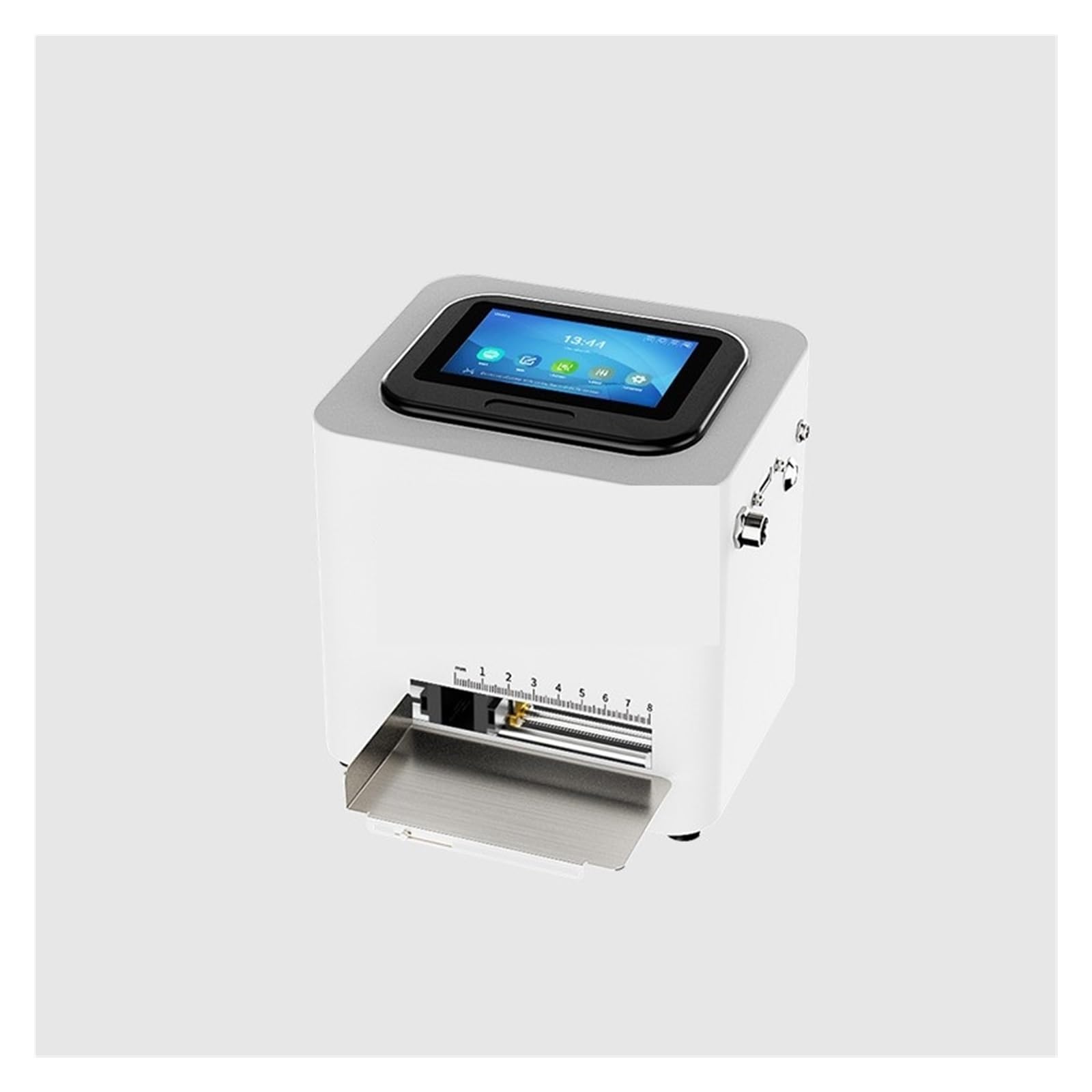 X1 Statyczna Drukarka Atramentowa Stołowa 12,7 Mm Inteligentna Automatyczna Termiczna Data Ważności Partia Kod Kreskowy QR Logo WyraźNa Jakość Druku(Printer with sensor)