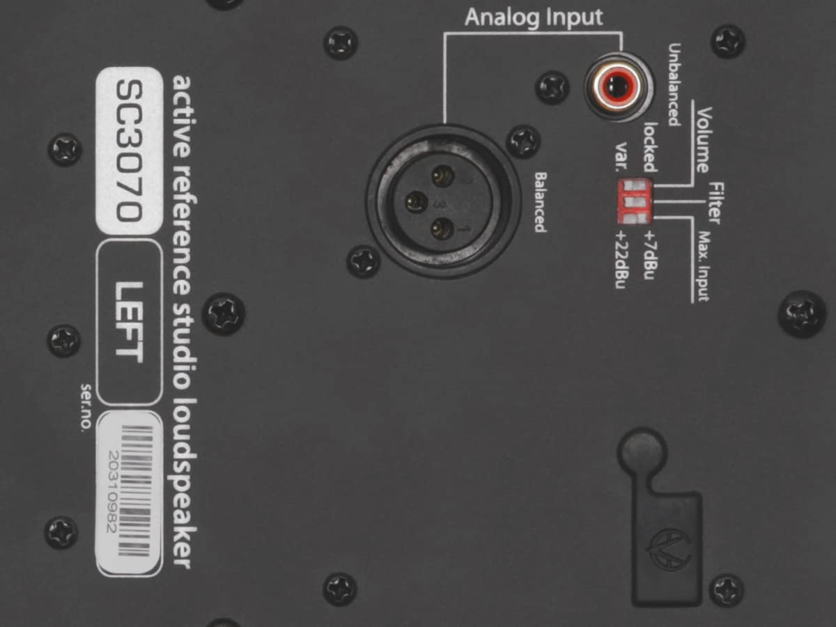 EVE AUDIO SC3070 Active Studio Monitor (Left)