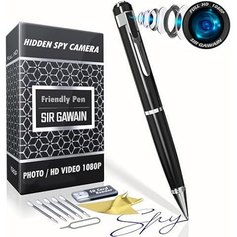 1080p Hidden Spy Camera Pen by SIRGAWAIN Cover