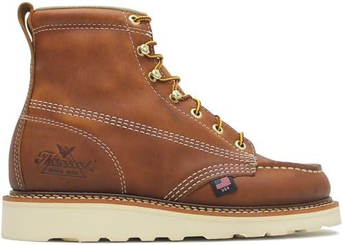 Miniatura 2 de Thorogood American Heritage Bota de seguridad para hombre con punta mocasín, de 6 pulgadas