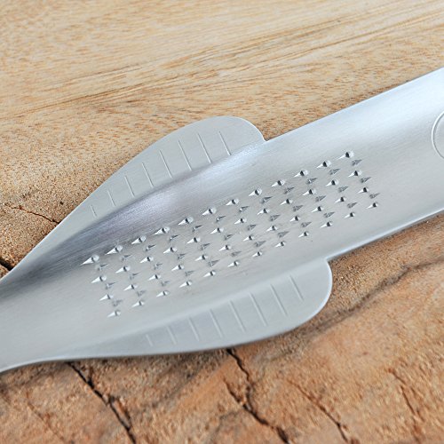 Foto von Alessi VS06 Boga Ingwerreibe - Stahl AISI 430 mattiert.