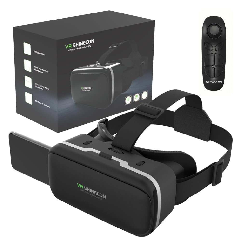 Amazon.com: VR Headset with Controller for iPhone & Android