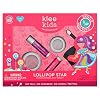 Luna Star Naturals Klee Kids 4 PC Makeup Up Kits with Compacts (Lollipop Star)