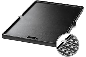 Gourmet BBQ System Flat Top Griddle for Weber Summit Charcoal Grills