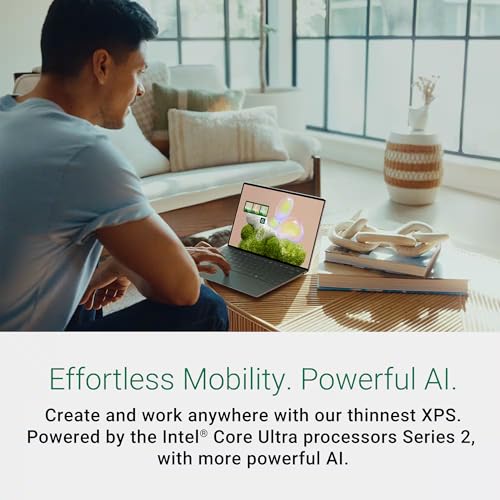 Image of Dell XPS 13 9350 AI PC Business Laptop, (13.4 inch FHD+ 120Hz, Intel Core Ultra 7 256V, 16GB DDR5, 1TB SSD) Copilot+ PC, 2x Thunderbolt 4, 1080p Webcam, Backlit, FingerPrint, Wi-Fi 7, Win 11 Pro, Graphite