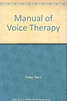 Paperback Manual of Voice Therapy Book