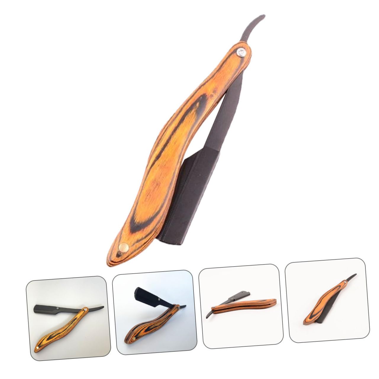 BESTYASH 3 Pezzi Rasoio Uomini Lama Singola Rasatura Kit Da Barba Per Uomo Kit Barba Per Uomo Kit Per La Cura Della Barba Per Uomo Rasoi Per Il Viso Kit Da Barba Uomo Acciaio Inossidabile