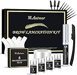Laminado de Cejas,Juego de Cejas a Prueba de Agua de Larga Duración,Cejas Pop y Elegantes Hechas Por ti Misma,Kit de Levantamiento de Cejas Para Salón de Belleza