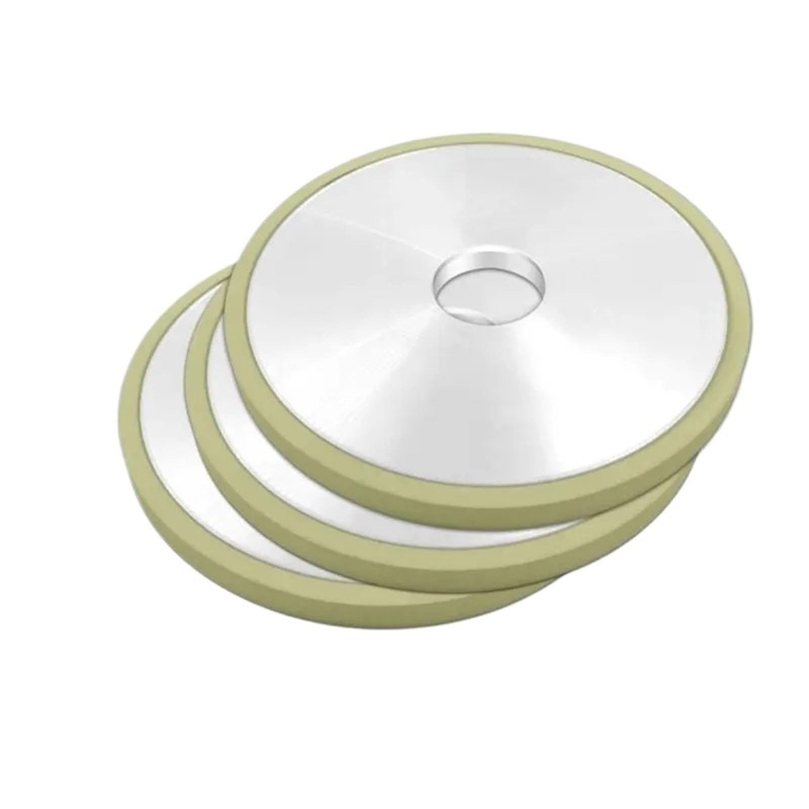 1 szt. 125 mm ściernica diamentowa ze spoiwem ceramicznym do narzędzi PCD i PCBN - precyzyjna tarcza ścierna do szlifowania płaskiego(80 Grit)