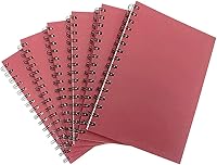 Vista 10 de ALIMITOPIA Spiral Notebook Journal,College Ruled Thick Paper Hardcover Wirebound Notepad Diary Memo Sketch Note Book for School Office Business