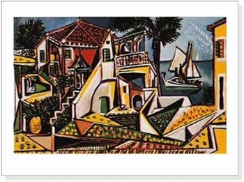 Amazon.co.jp: ポスター パブロ ピカソ 地中海の風景 : ホーム