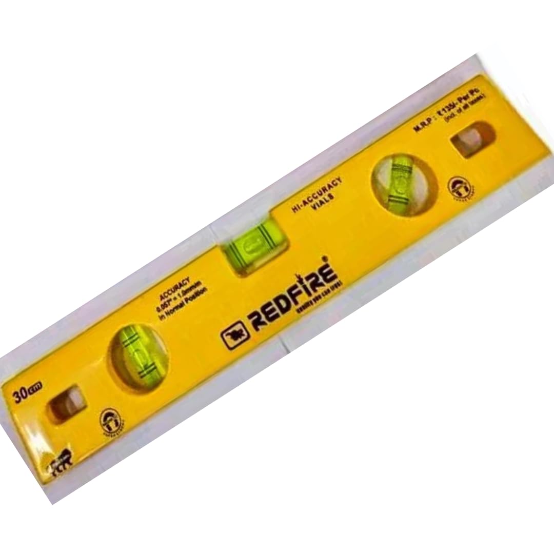 12" (30cm) PVC Magnetic Spirit Level – Heavy Duty Bubble Level Tool for Accurate Measuring, Horizontal & Vertical Leveling – Magnetic Base for Home, Office & Professional Use-image-42