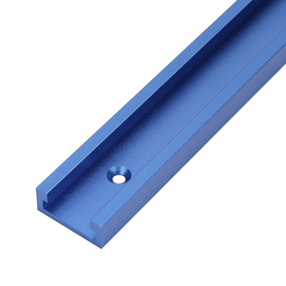 Puupaa 2 PCS T-Slot Miter Track Jig, Aluminium Alloy 300-600mm T-Track