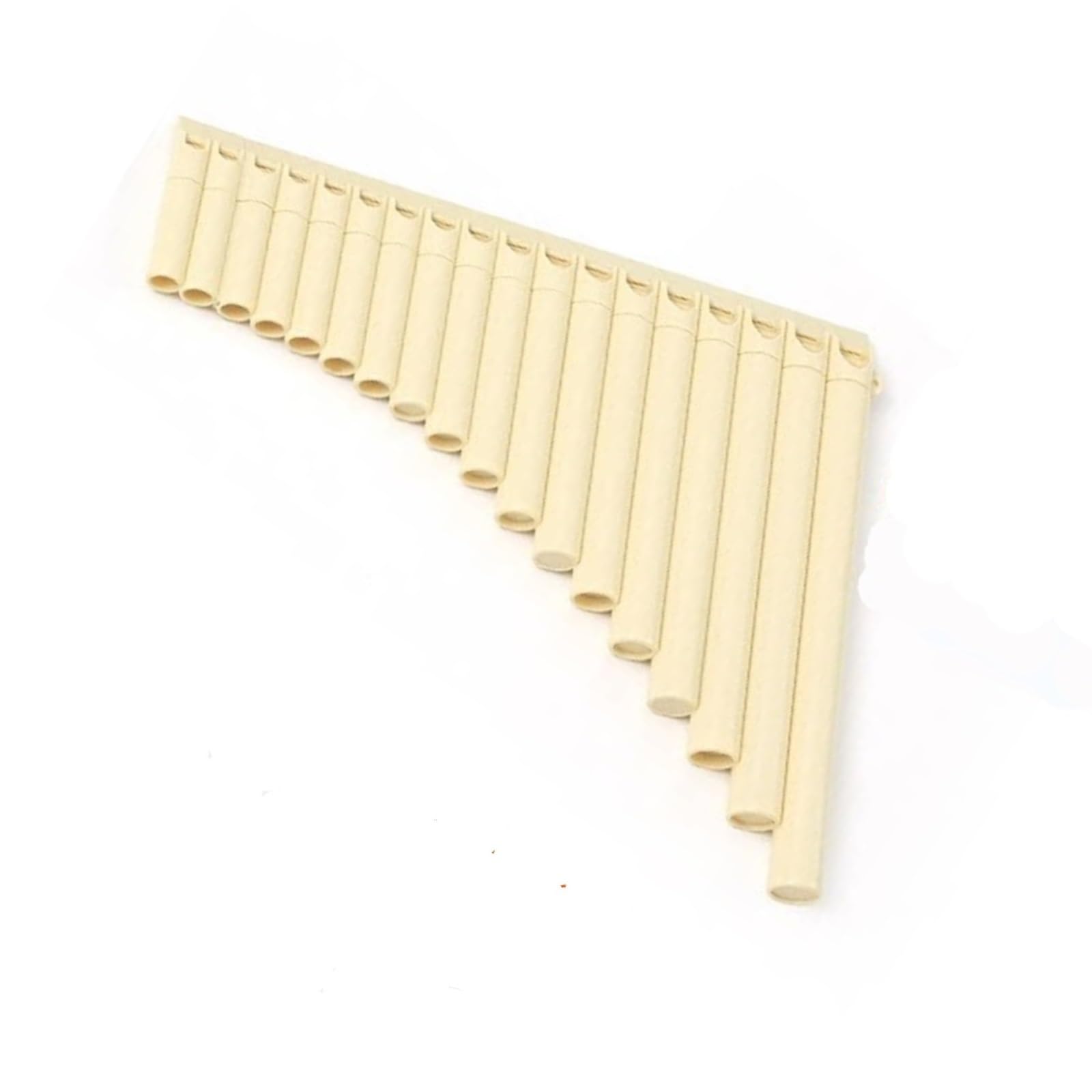 Flauti Pan Adulti Strumento Per Principianti Professionale Con Flauto Di Pan Beige A 18 Tubi C Chiave