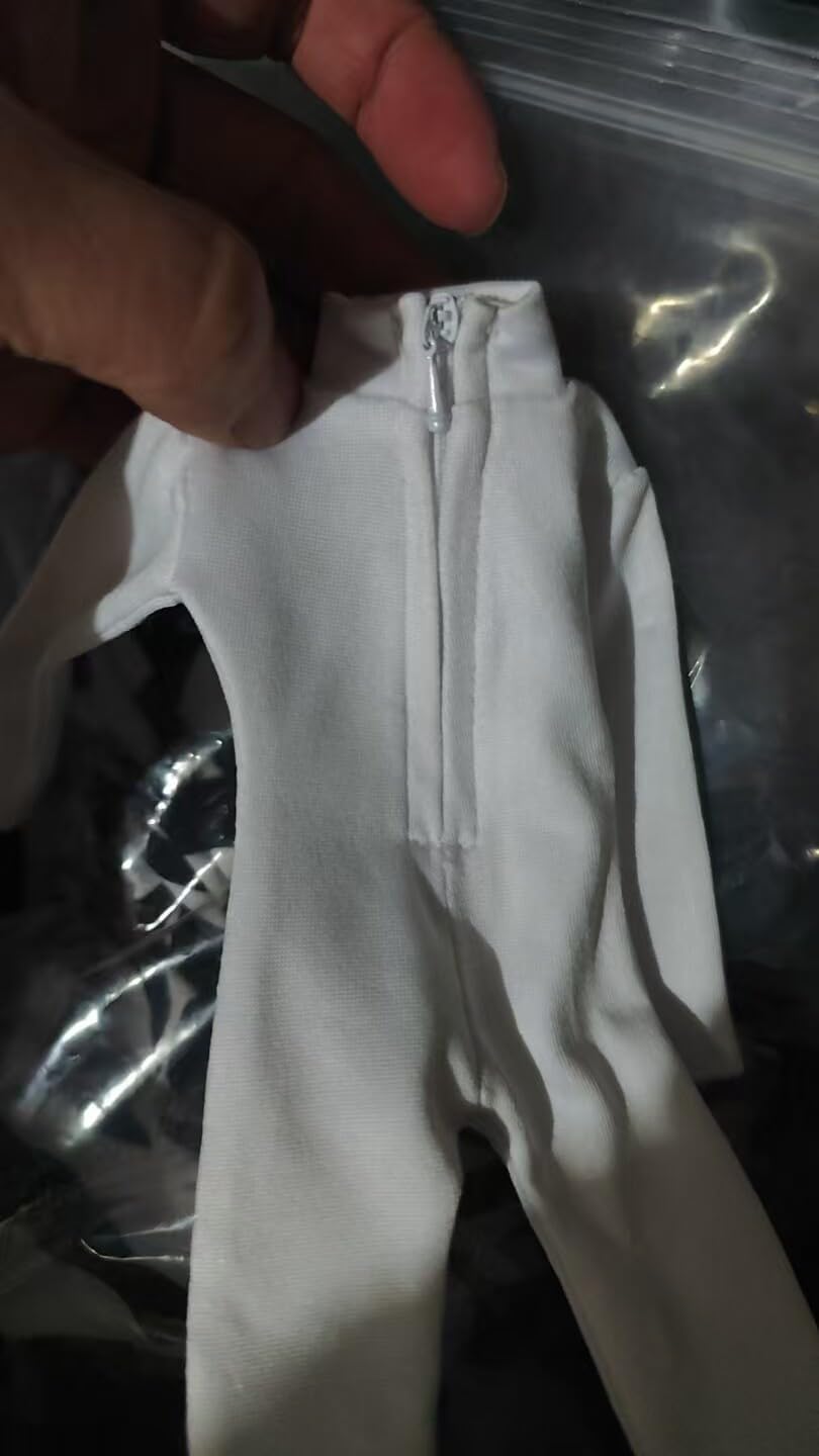 TBL Soldier 1/6 Scale High Collar Black Bodysuit Model for 12" PHICEN Male Body