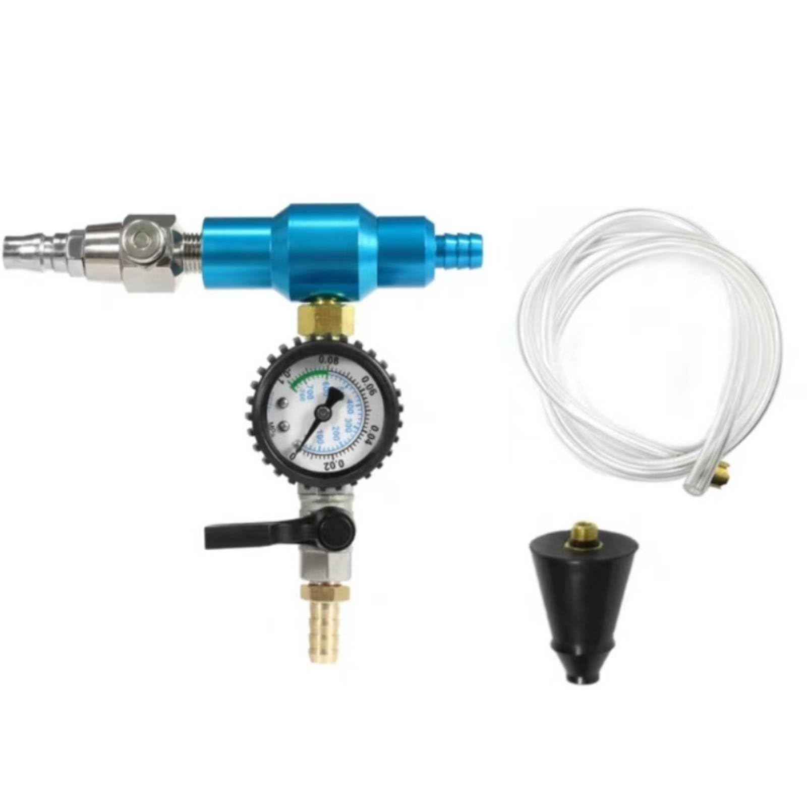 Prevents Air Pockets Vacuum Coolant Filler Two-Way Function Cooling Unit Vacuum Refill Kit Accurate Diagnostics Antifreeze Refill Tool Universal Fit For Garage, Simple Pack|Radiator Additives & Sealan-image-9