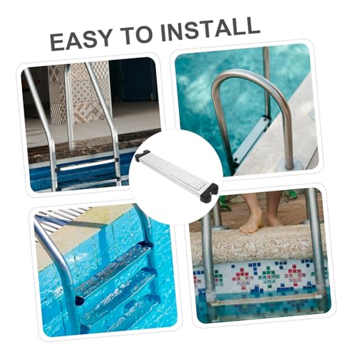 Escalón de repuesto para escalera de piscina de acero inoxidable antideslizante miniatura 4