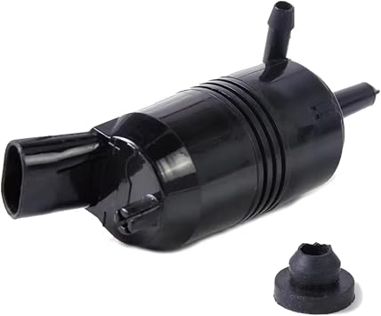 Car Wiper Pump Cleaning Fluid Pump for GMC for Denali 2001-2003 for Envoy for XL 2002-2007 Black Front Windshield Washer Pump 89025062 22127653