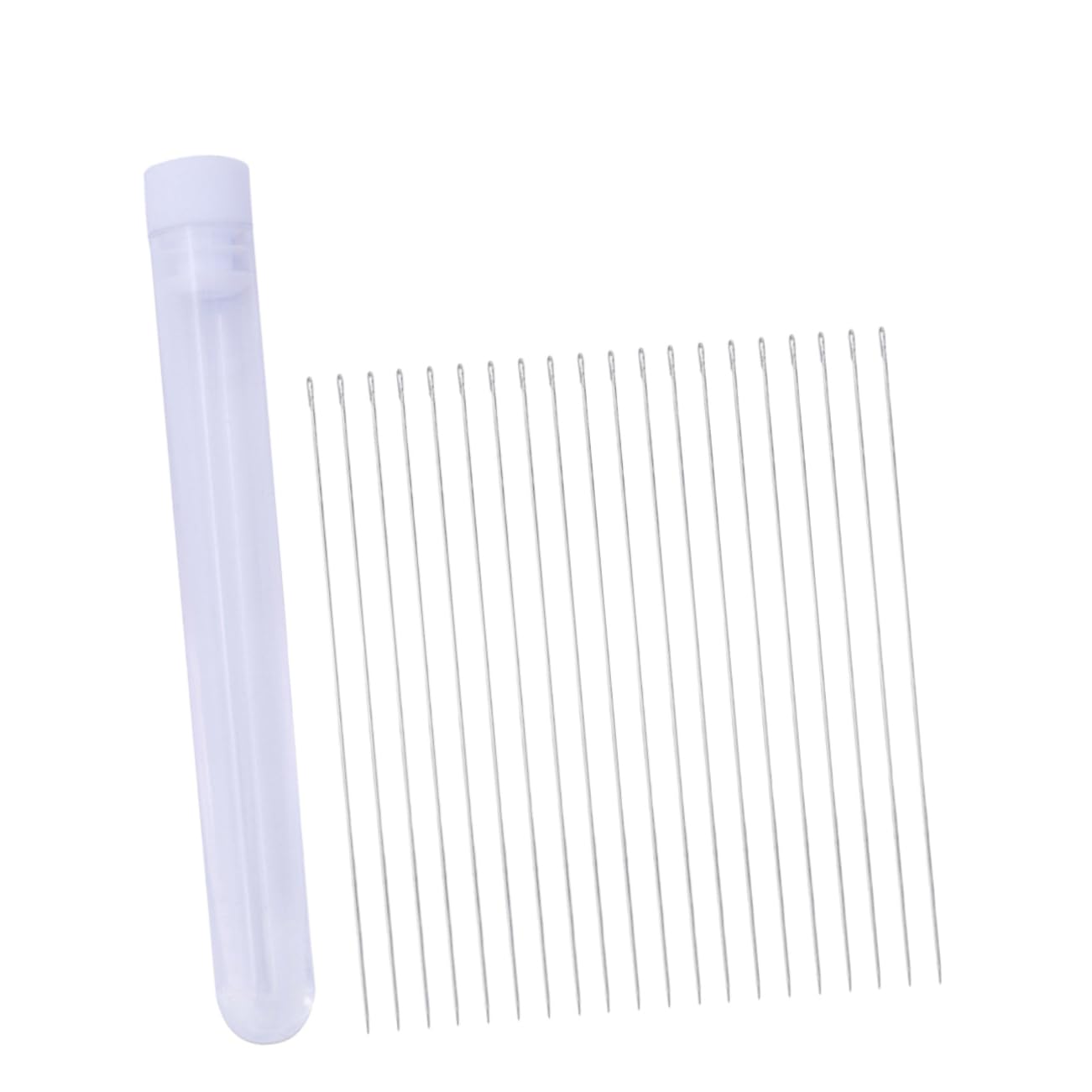 BELLIFFY -Purpose Beading Needles 20pcs for Embroidery Stitching Sewing Jewelry Making Compact Storage