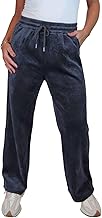 Paulo Due Women's Stretch Corduroy Trousers with Elasticated Waist Ladies Relaxed Leg Trousers