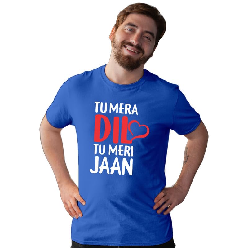 Image of INDISSH Father Son Matching Printed Cotton Tshirt Combo - FS-06-COM-PAR